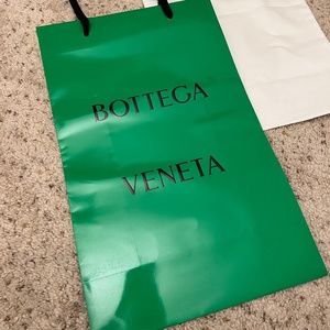 Bottega Veneta paper shopping bag